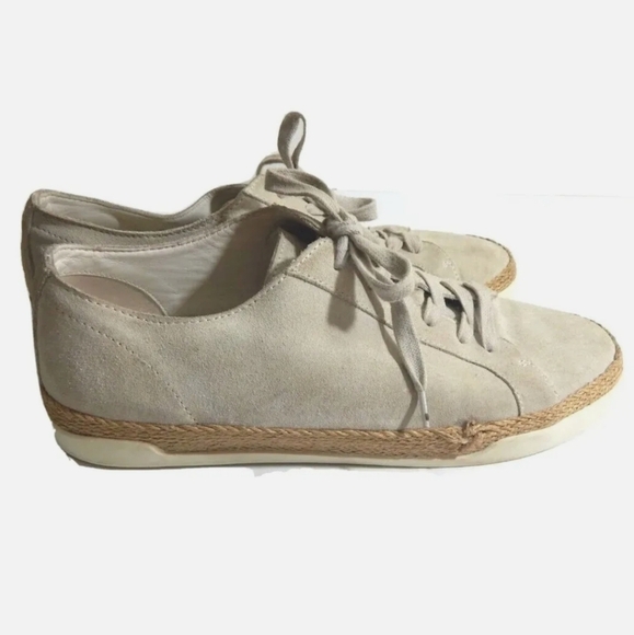 Vince Jadon Suede Espadrille Sneakers - Picture 1 of 7